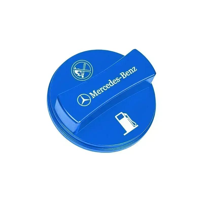 Aluminum Alloy Car Fuel Tank Cap Petrol Box Decoration Accessories For Mercedes Benz AMG W204 W205 W203 W211 W212 W213 W201 W210