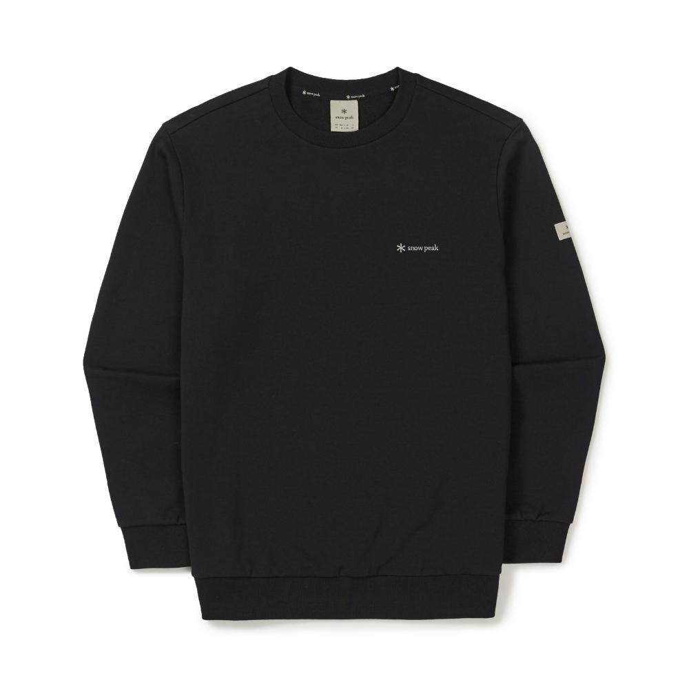 SNOWPEAK Land Essential Sweatshirt Black (S26SMFHT50)