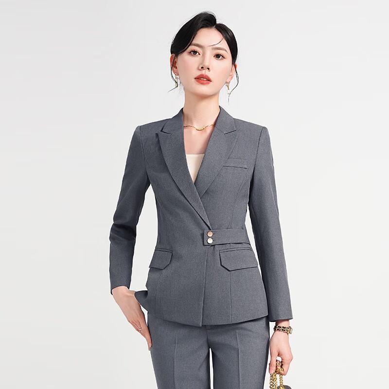 

Telooman Women s Slim-Fit Professional Suit Set XL