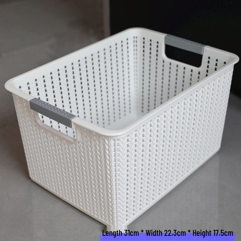 Thickened Star Moon Rectangle Storage Basket for Small Items and Snacks