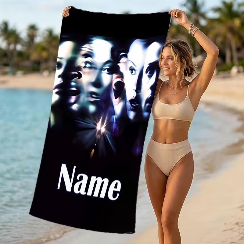 Customizable Personalized Beach Towels Final Destination Themed designs.Suitable for the Beach, Yoga, Sports;ideal As Beach Accessories