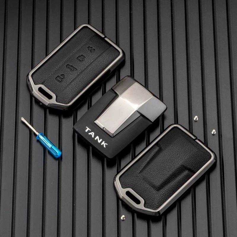 Key Case Cover For TANK 300 400 500 700 Remote Fob Shell Holder Accessories