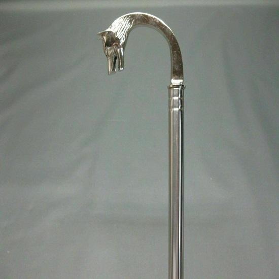 Steel Wolf Silver Trekking Stick For Men Women Walking Stick Cane Steampunk Wands-Christmas Gift