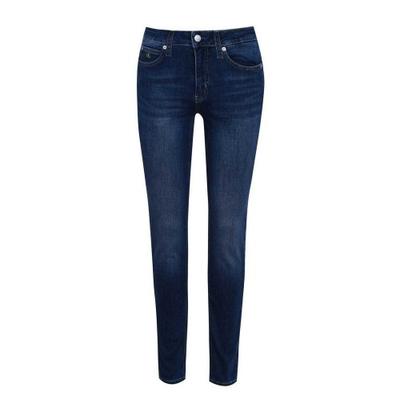 Damen 011 Skinny Jeans mit mittlerer Leibhöhe