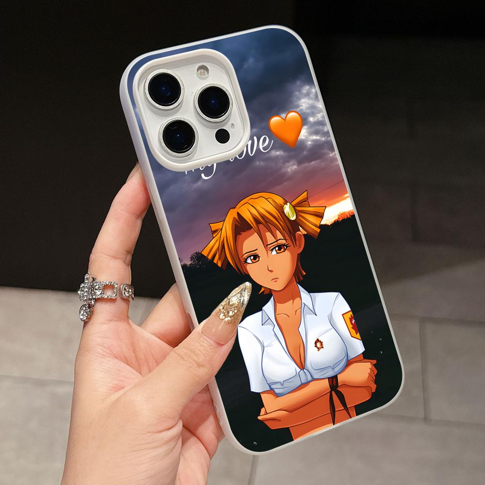 Everlasting Summer Alisa Jelly Double layer White Mobile Phone Case for iPhone 17 16 15 14 13 12 11 Air Pro Max Plus Protective
