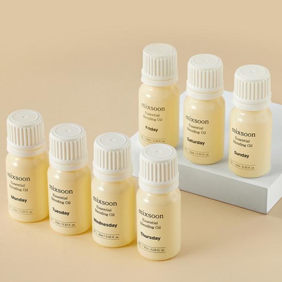 

Mixsoon Weekly Essential Blending Oil 10ml (7 types Options) Sunday