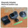 Magnetic Quick Release  Mount Suction Cup Stand For Action 6 Camera Holder With 360Degree Ball Head Strong Suction Power