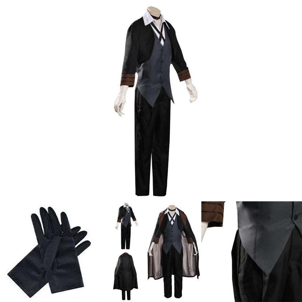 Bungo Stray Dogs Nakahara Chuuya Kostium Cosplay Oddychająca Tkanina Elegancki Design