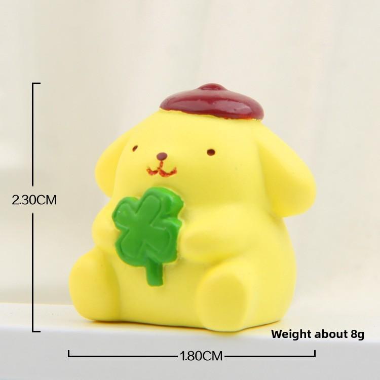 My Pompompuri Melody Cartoon Rabbit Cat Dog Mini Model Ornament