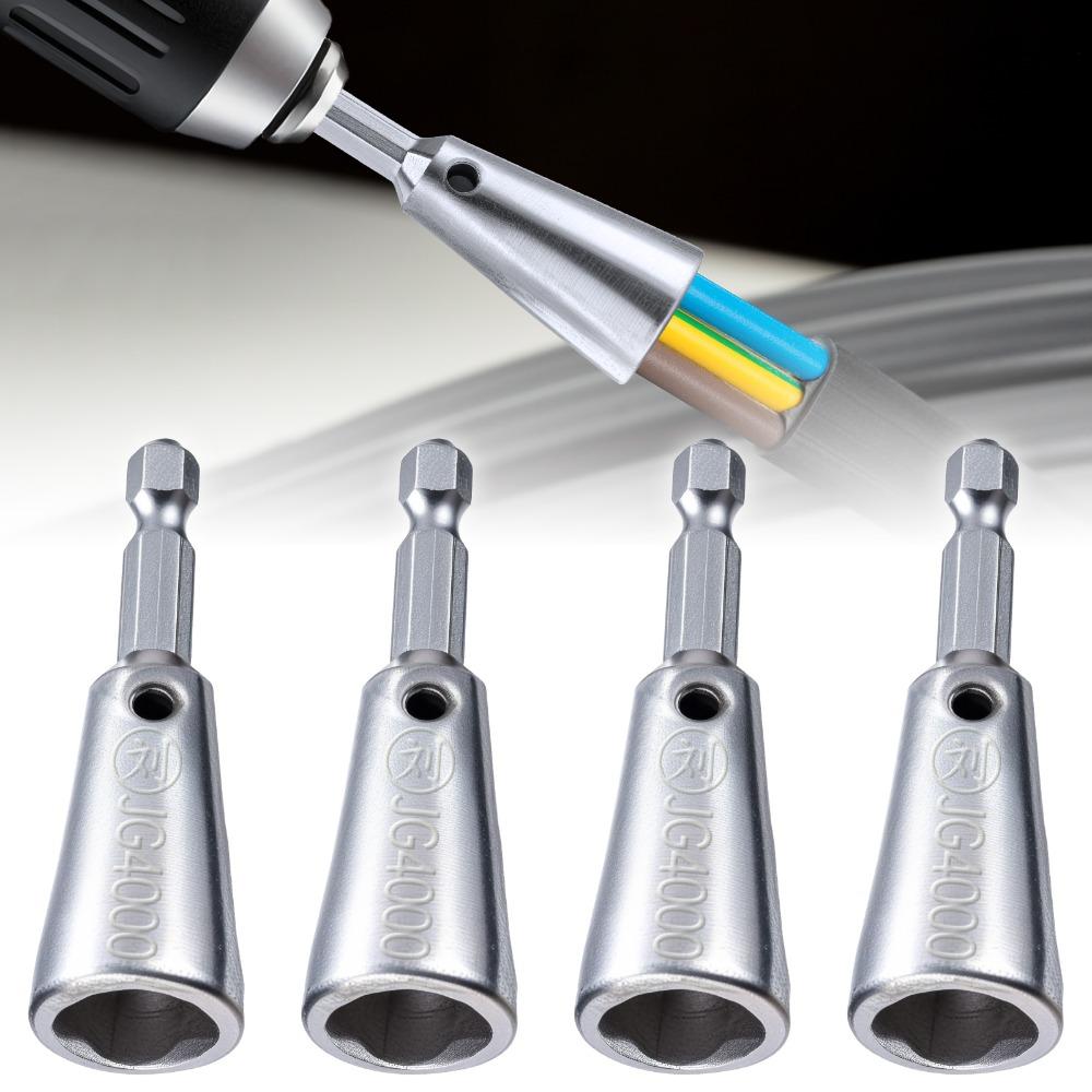 

2 шт./4 шт. многоразовый инструмент для скручивания проводов, металлический разъем для проводов, инструменты для зачистки проводов, дрель