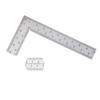 Professional Framing Square 90 Degree Steel Square Ruler Carpenter Square for Measuring Woodworking Engineering Project