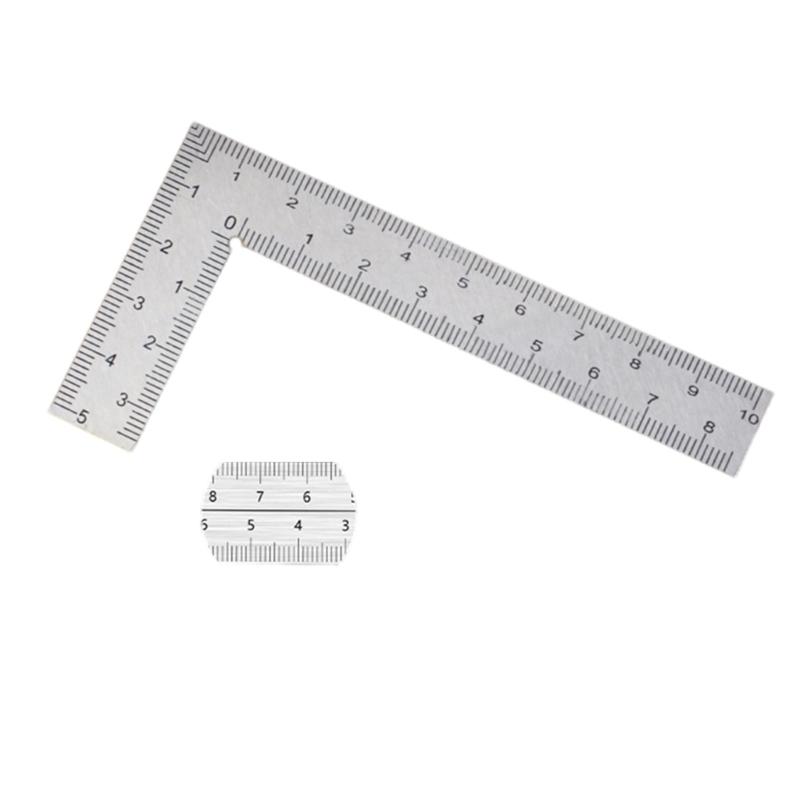 Professional Framing Square 90 Degree Steel Square Ruler Carpenter Square for Measuring Woodworking Engineering Project