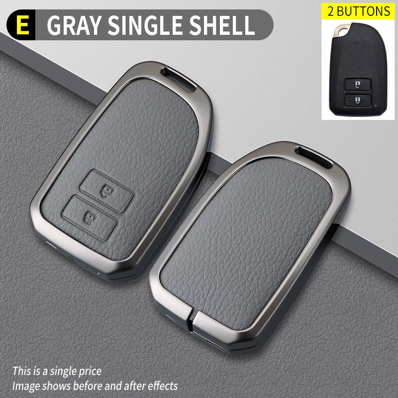 Toyota Model E Car Key Case - Elephant Gray OPP bag