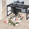 1PC Rose Pattern Carpet Ultra Soft, Thick & Absorbent, Non Slip Machine Washable Mat for Entryway