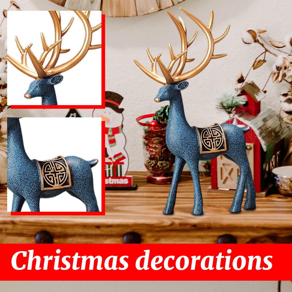 Christmas Deer Decoration Ornaments Craft Gifts