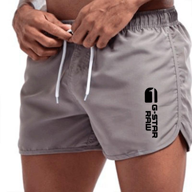 Herren Sommer Mehrfarbige Dreiviertel Strand- & Sporthosen