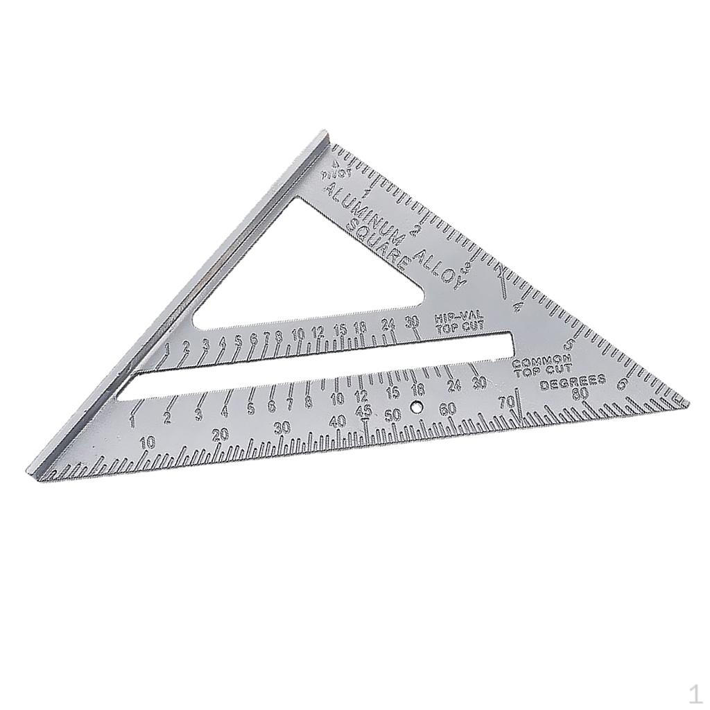 Stainless Steel Measuring Triangle Ruler Miter Framing