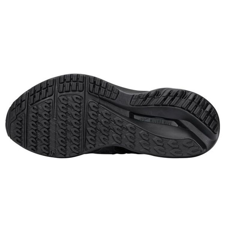 Mizuno Wave Inspire 17 Waveknit Lightweight Low-Top Running Shoes Men Sneakers Black J1GC211389