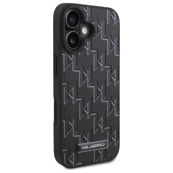 Karl Lagerfeld Klhmp16Mpkhporpk Iphone16 Plus 6.7 Czarny/Black Hardcase Hot Stamp Magsafe