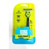 RSINC Sensi Smart 3 Razor Shaving Razor for Men Aloe Gel and Argan Oil Lubra | W B0CTFHPL23