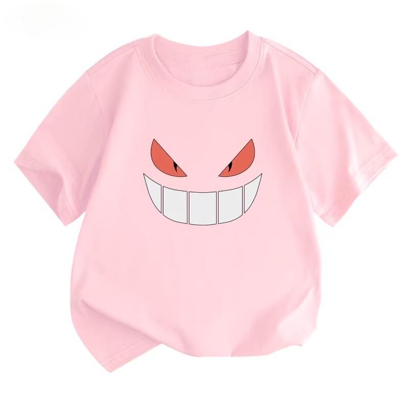 Potdemiel Summer New Pikachu Kids 100 Cotton TShirt Comfortable and Breathable Suitable for Boys and Girls