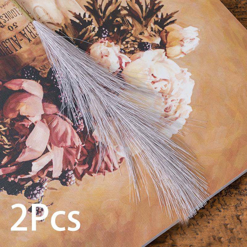 10pcs Faux Pampas Wedding Home Decoration Fake Plant Fluffy Silk DIY Reed Simulated Artificial Flowers Pampas Grass