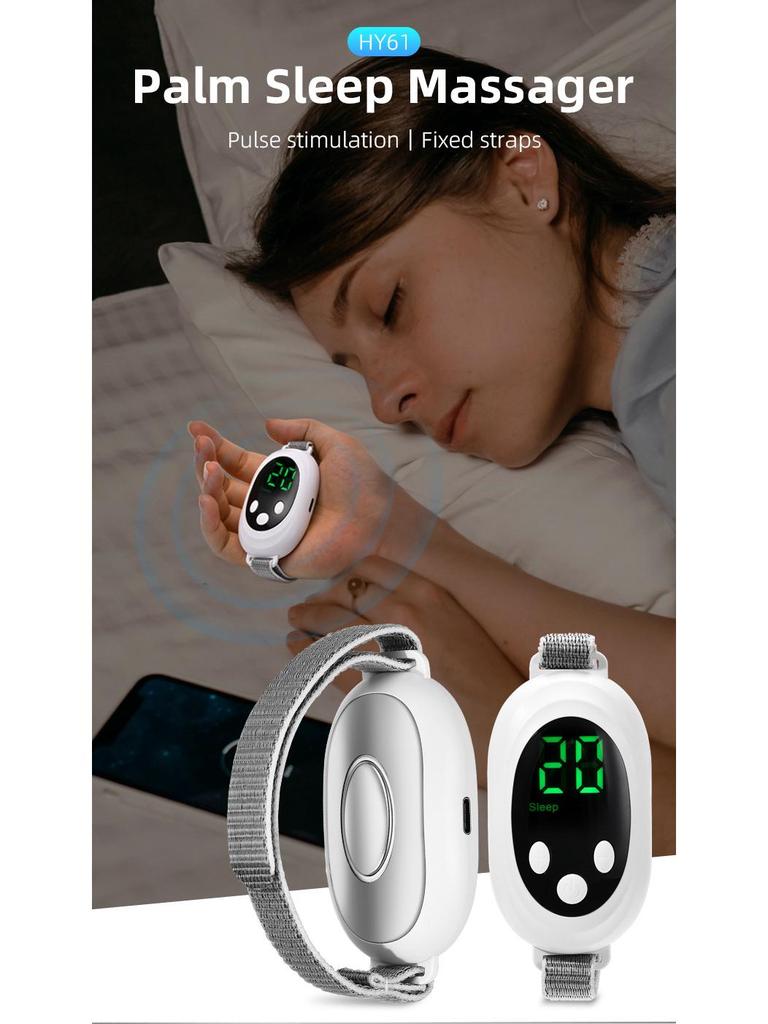 Dispozitiv Ajutor Somn cu Microcurent cu Încărcare USB Convenabilă și Ajustare pe Mai Multe Niveluri