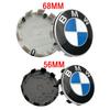4 Stück 56 mm / 68 mm Auto Styling Radnabenkappe Nabenkappe Emblem Für BMW M F34 F32 E52 E53 E60 E90 E91 E92 E93 F01 F30 F20 X6