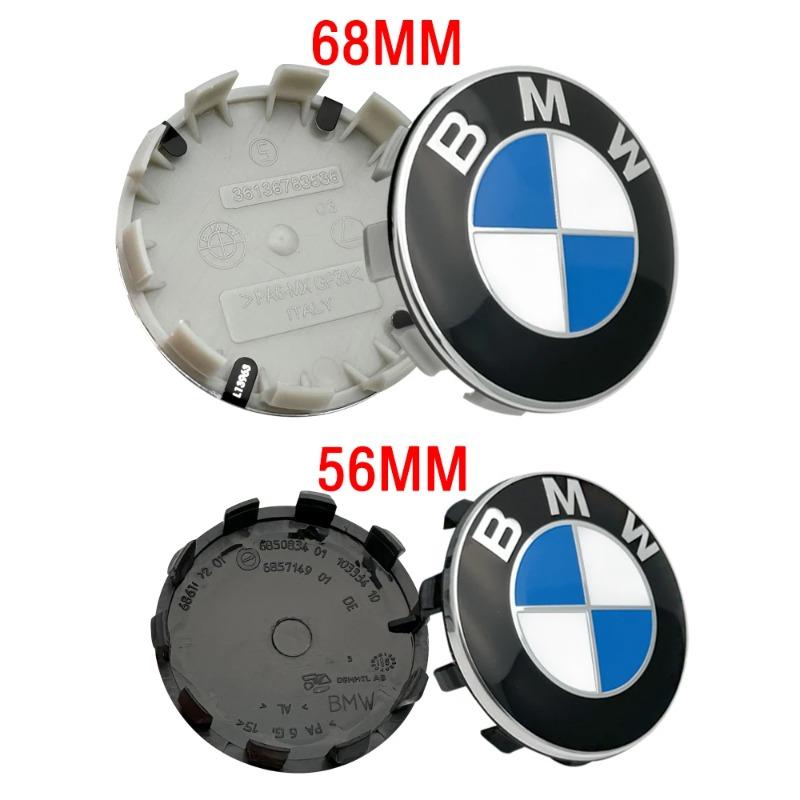 4 Stück 56 mm / 68 mm Auto Styling Radnabenkappe Nabenkappe Emblem Für BMW M F34 F32 E52 E53 E60 E90 E91 E92 E93 F01 F30 F20 X6