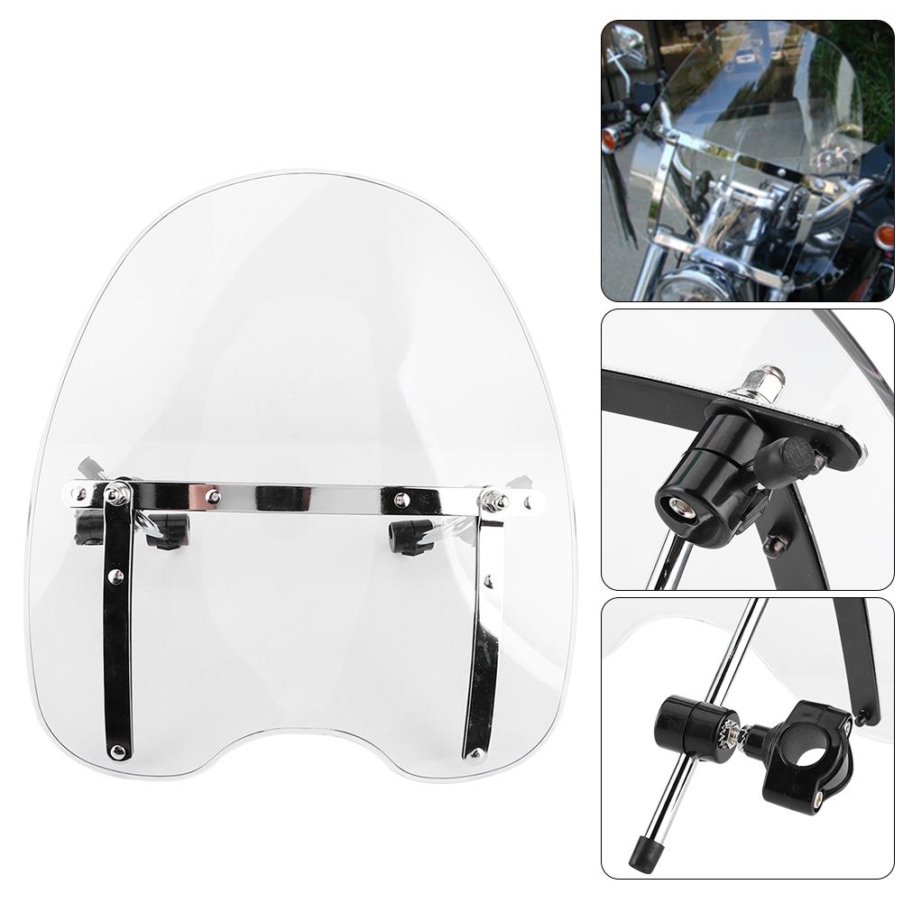 Universal Motorcycle Windshield Windscreen 22‑25mm Handlebar Mounting