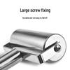Stainless Steel Rolling Pin with Wheels for Effortless Dough and Dumpling Skin Rolling