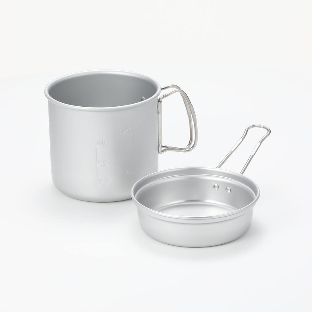 Snow Peak Cooker Aluminum Deep Trek 900ml with Storage Case Climbing Disaster Prevention [Sticker Included] SCS-008