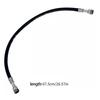 Car Fuel Hose Intake Pipe for E46 E83 320i 323Ci 323i 325Ci 13537548987 7548987 Replacement Fuel Rail Line
