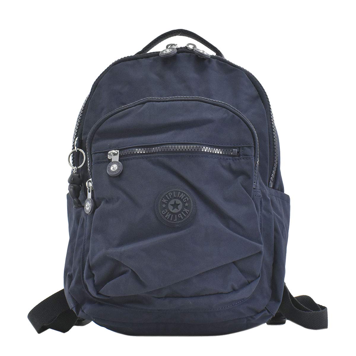 Женский синий легкий нейлоновый рюкзак Kipling, KI4082 SEOUL S, 96V BLUE BLEU, Размер 2 [Б/у]