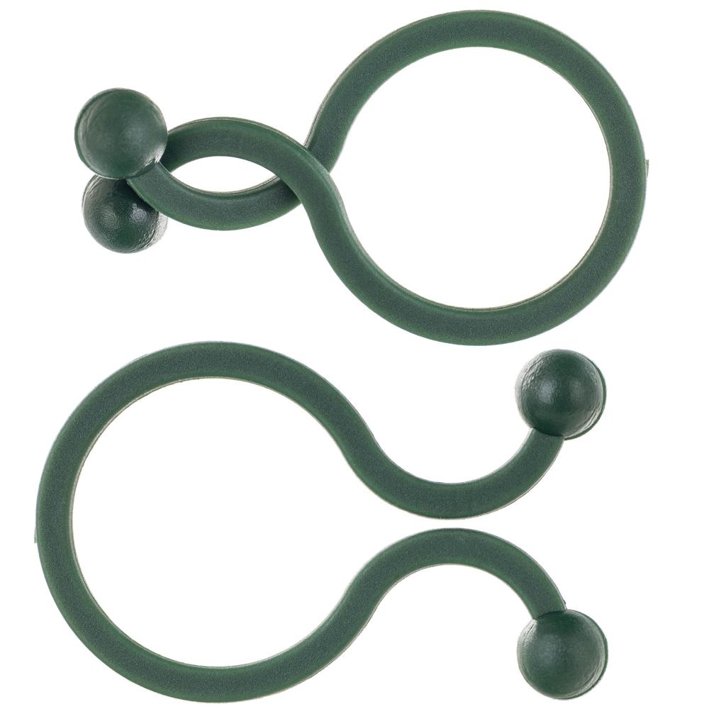 KADAX Klipsy Spony Pro Rostliny Rajčat upevnění Stonků Výhonků Fazolí 50ks