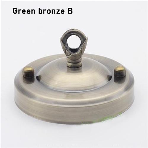 Vintage Ceiling Plate Iron Black/white/gold/ DIY Pendant Lamp Decoration Retro Ceiling Holder For Light Fitting Lamp Base