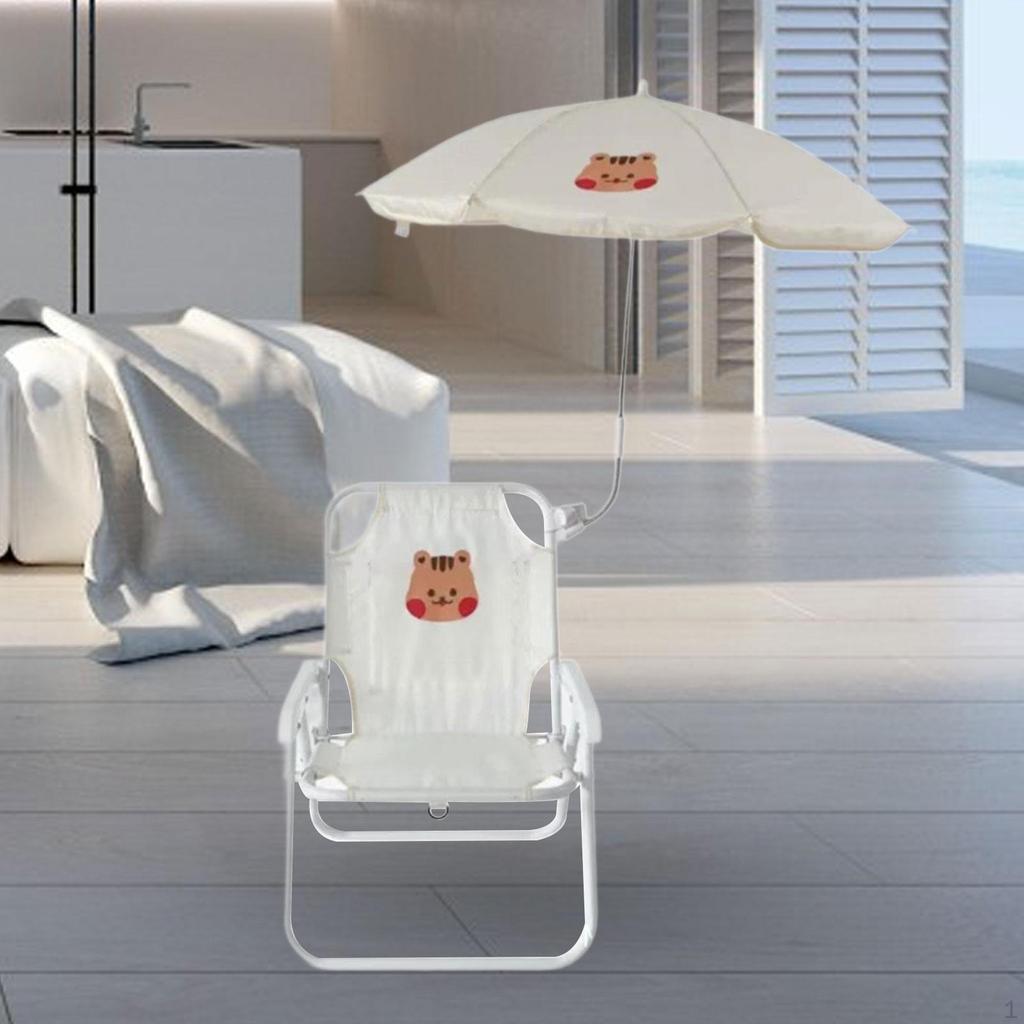 Dětská venkovní židle s baldachýnem pro dobrodružství při kempování