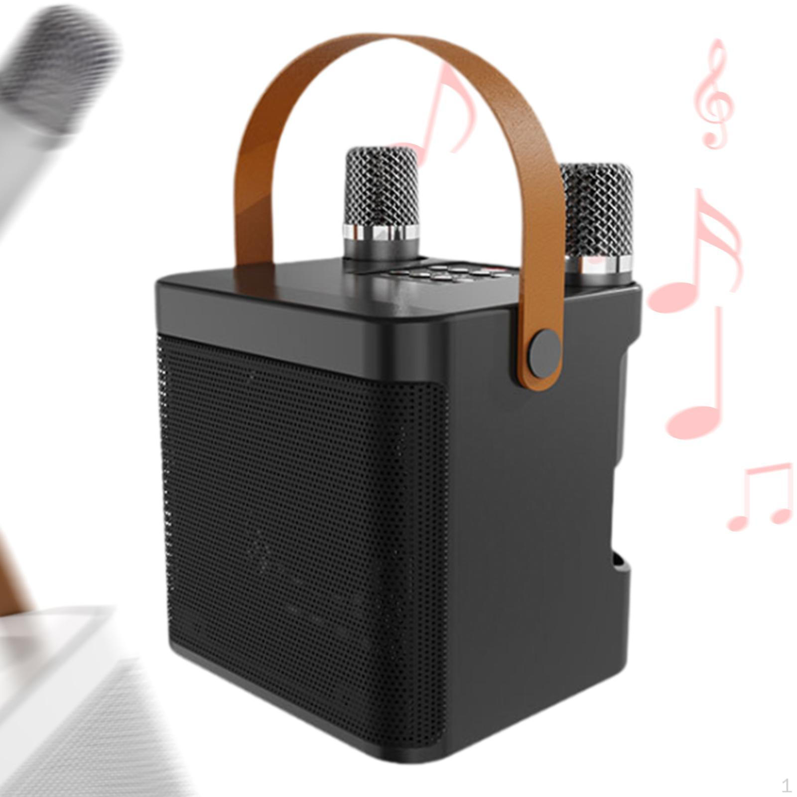 

Портативный динамик 5 В Подарки Простота использования Несколько вариантов воспроизведения Устройства для прослушивания музыки Прямоугольник для чёрный