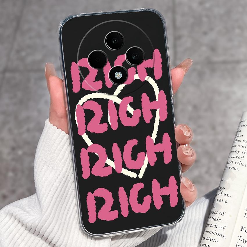 For OPPO F27 F29 F21 F19 F17 F11 Pro F15 F7X Phone Cover Cute Panda Piggy Patterns Transparent Ultra Thin TPU Premium Protection Case For OPPO Housing