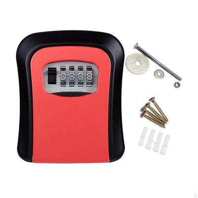 Key Lock Box Resettable Password for House Keys ID Cards Outdoor