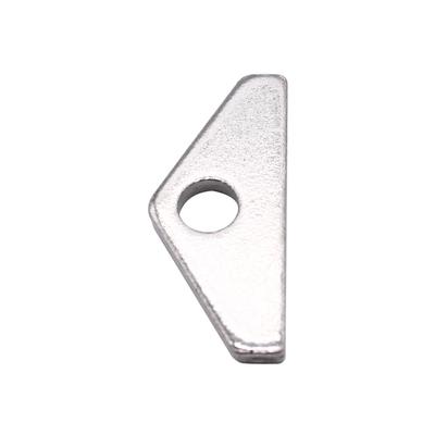 Chromový kryt ventilu Mini Tabs Hold Down 14 ks Náhrada za Chevy BBC Big Block 396 427 454 502