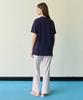 COVERNAT WOMAN [Covernat X Lemango] Women'S Graphic Oversized T-Shirt Navy