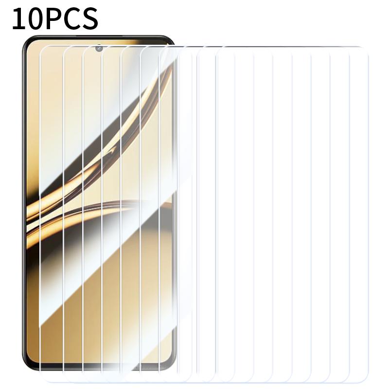 RURIHAI 10Pcs For Realme Narzo 70 Pro 5G Screen Protector 0.26mm Transparent High Aluminium-silicon Glass Film