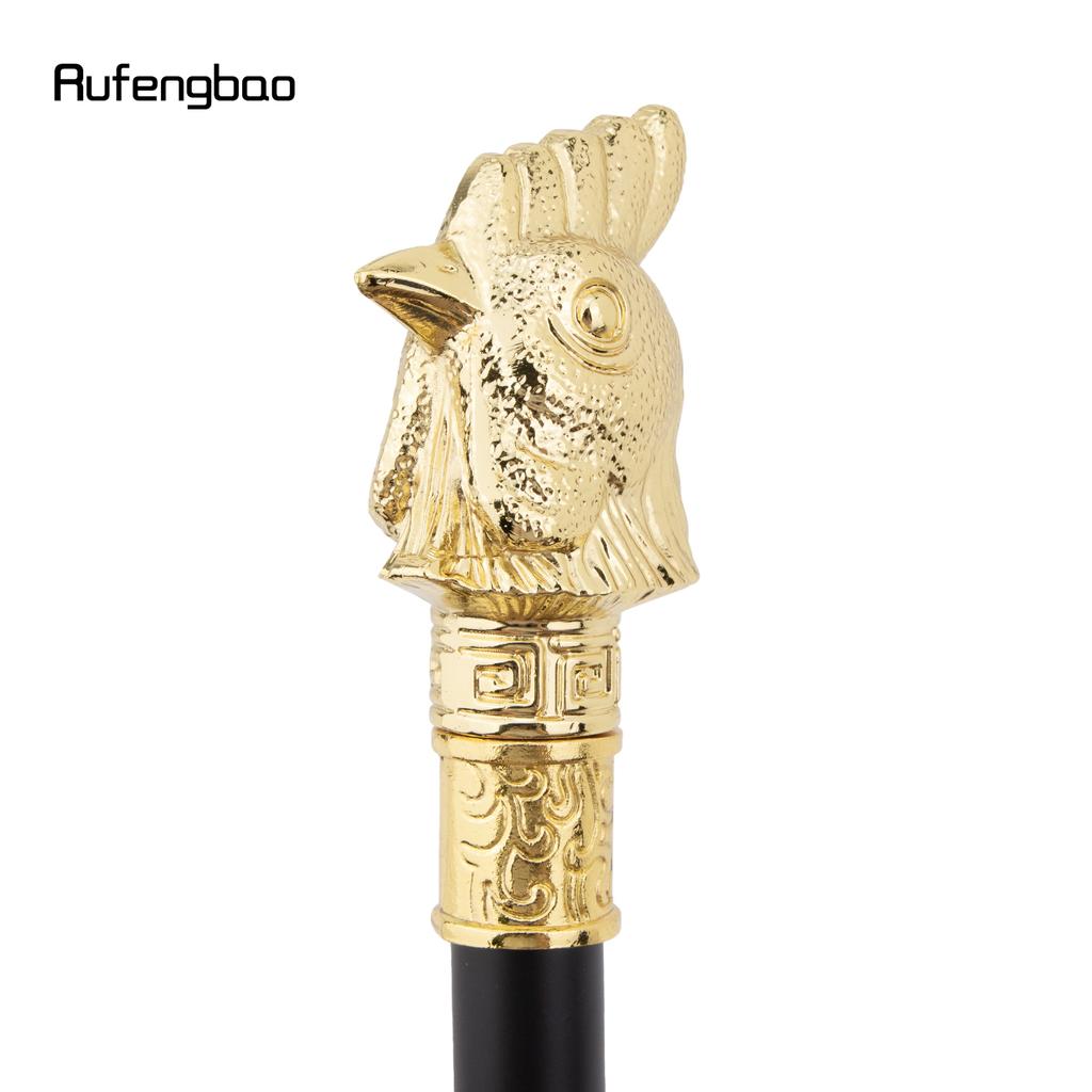 Золотой Петух Голова Животное Мода Трость Декоративная Косплей Винтаж Вечеринка Модная Ходячая Трость Посох 93см