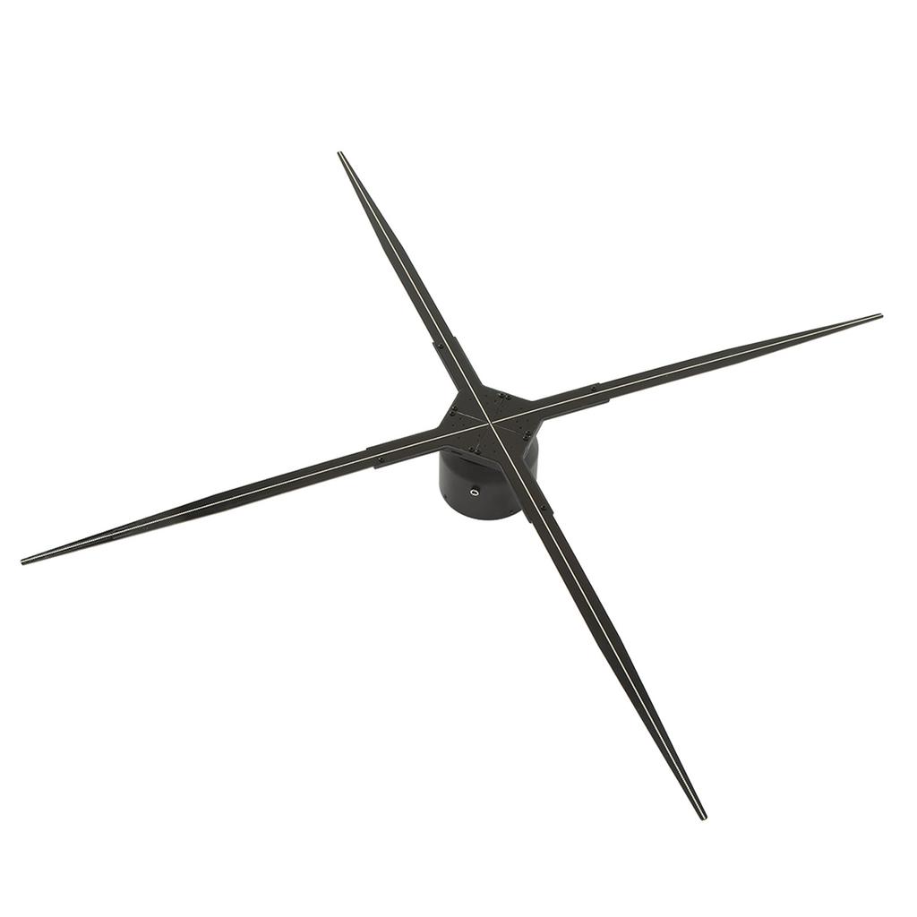 100cm 3D Holographic Advertising Machine Naked Eye 3D Holographic Projection Fan for Commercial