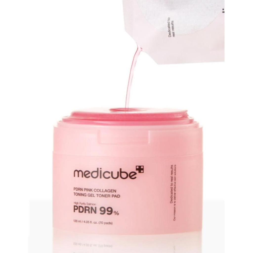 Medicube PDRN Pink Collagen Gel Pad 100pads