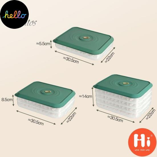 Organizér na knedlíky Stohovatelné Uchovávání chladu PP Organizér do chladničky Kuchyňské potřeby pro pohodlné použití