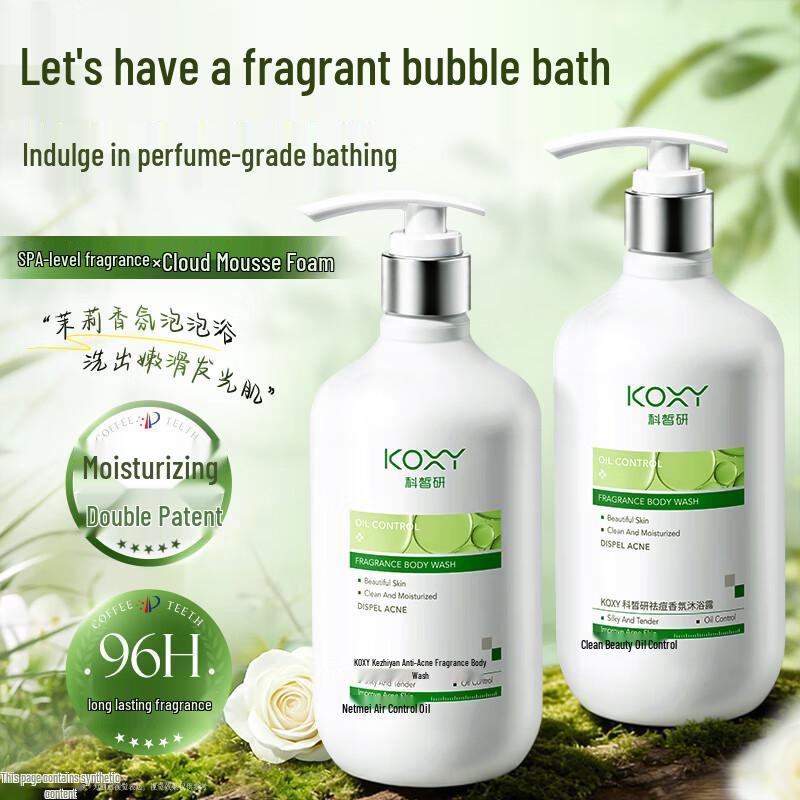 KOXY Hydrating & Acne Treatment Scented Shower Gel