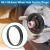 A ABSOPRO 60.1mm to 56.6mm Car Wheel Hub Centric Ring