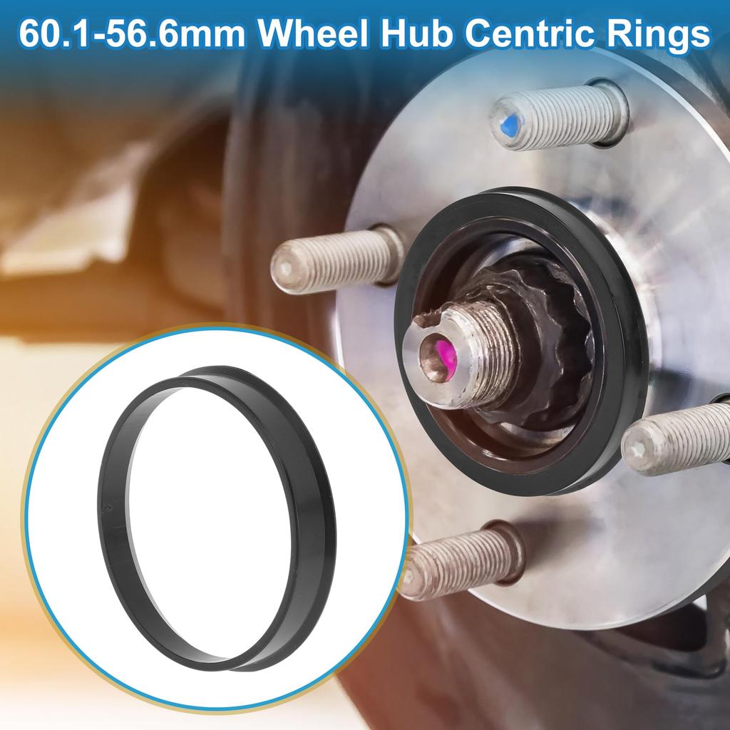 A ABSOPRO 60.1mm to 56.6mm Car Wheel Hub Centric Ring